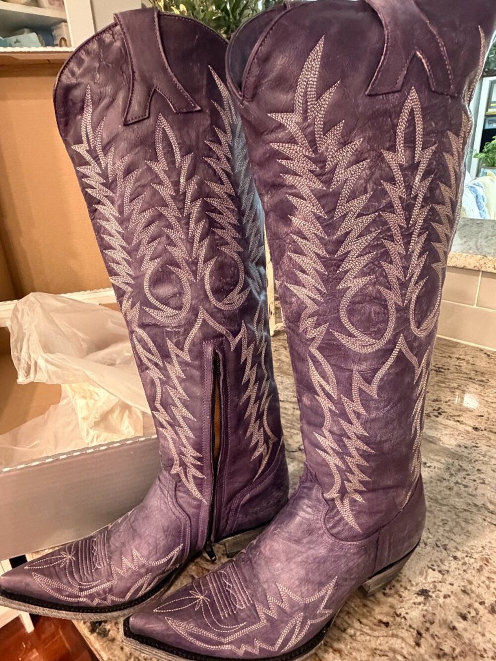 Old Gringo Mayra PURPLE BIS Relaxed Fit Boots 7 NIB
